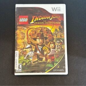 LEGO Indiana Jones: The Original Adventures (Nintendo Wii, 2008 w/ Manual)